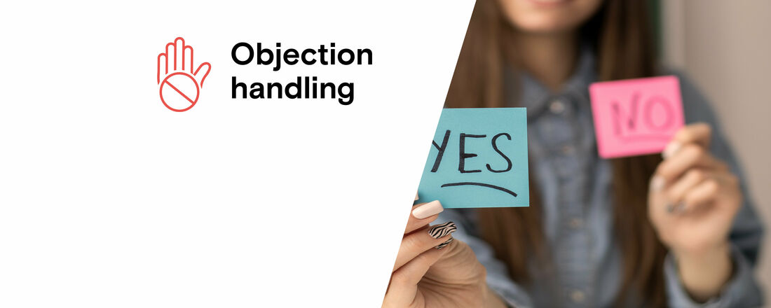 Blog banner objection handling